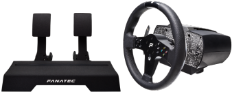 Csl Elite Wheel Starter Pack For Xbox One & Pc - Fanatec Csl Elite Xbox One (440x275), Png Download