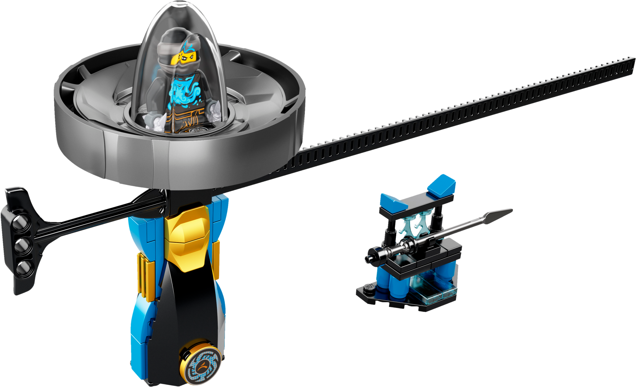 Nya Spinjitzu Master - Lego 70634 (2400x1799), Png Download