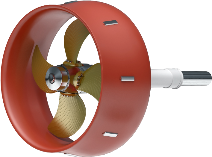 Scana Propulsion Is Optimising The Propulsion Efficiency - Propeller Nozzles (1000x563), Png Download