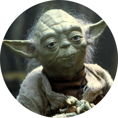 Are You Up For The Challenge - Star Wars Yoda May The Force (468x468), Png Download