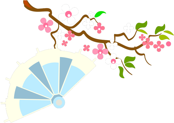 Mount Fuji Clipart Japan Wallpaper - Cherry Blossom (640x480), Png Download