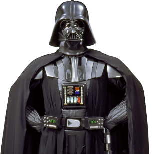 Darthvader - Star Wars Official Darth Vader Suit Cover See Picture (421x321), Png Download