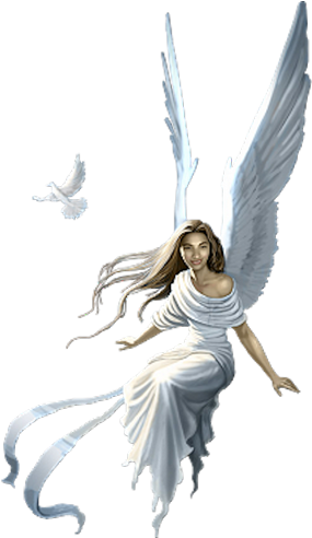 Share This Image - Angel (305x500), Png Download