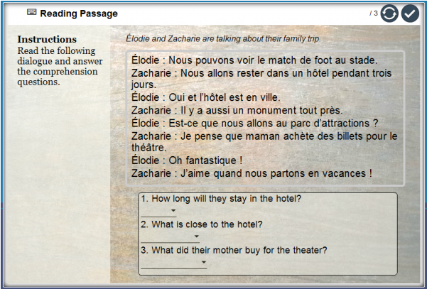 Middle School French 2 For 8th Grade - Middle School (600x600), Png Download