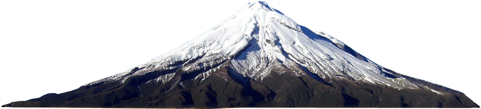 Transparent Background Volcano (1000x350), Png Download
