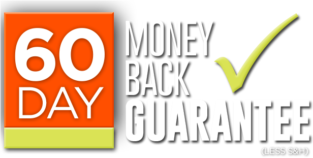 Is Giving You A Full 60 Day Money Back Guarantee - Money Back Guarantee (615x325), Png Download