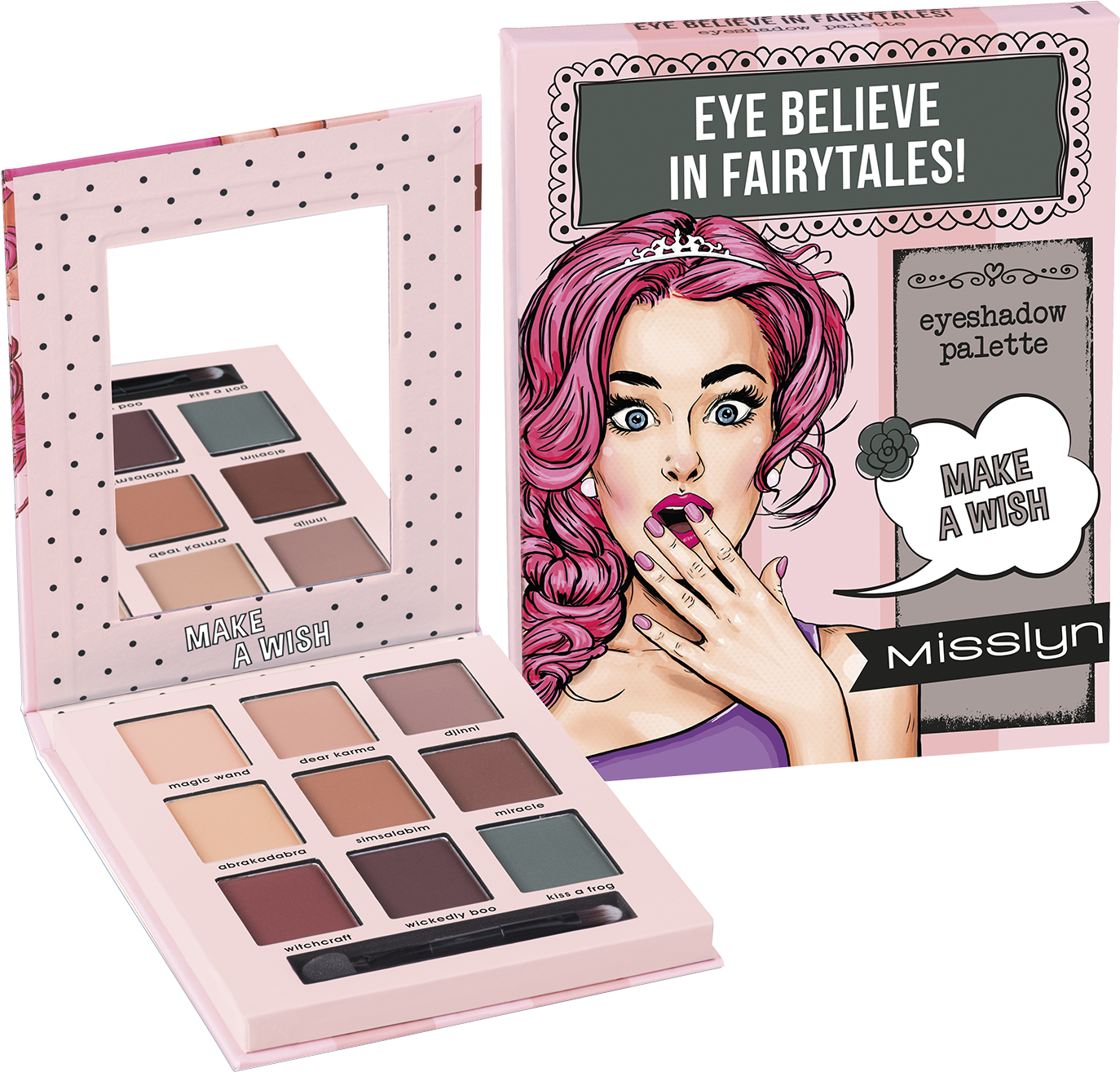 Eye Believe In Fairytales - Misslyn Palette (1486x1486), Png Download