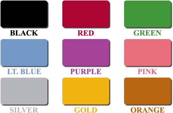 Business Card Blanks Thin - Color Business Card Blanks (606x403), Png Download