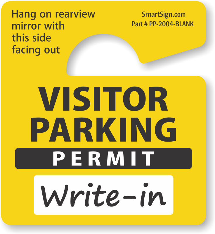Zoom, Price, Buy - Visitor Parking Permit (736x800), Png Download