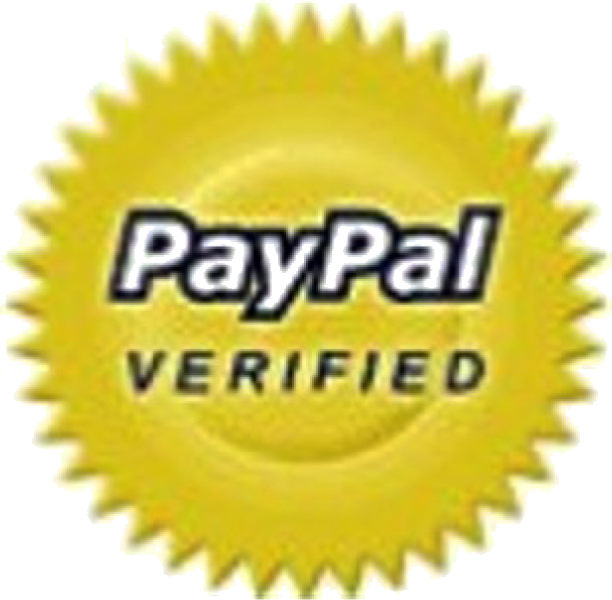 Famous Brand Logos - Paypal Verified (612x600), Png Download