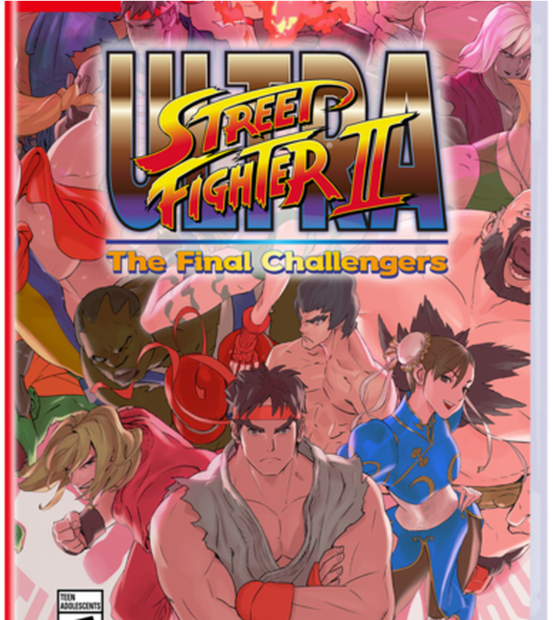 'ultra Street Fighter Ii - Nintendo Switch Street Fighter (1280x868), Png Download