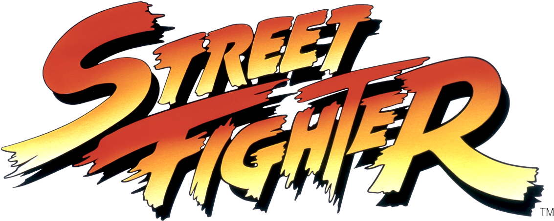 Street Fighter - Street Fighter Original Logo (1186x500), Png Download