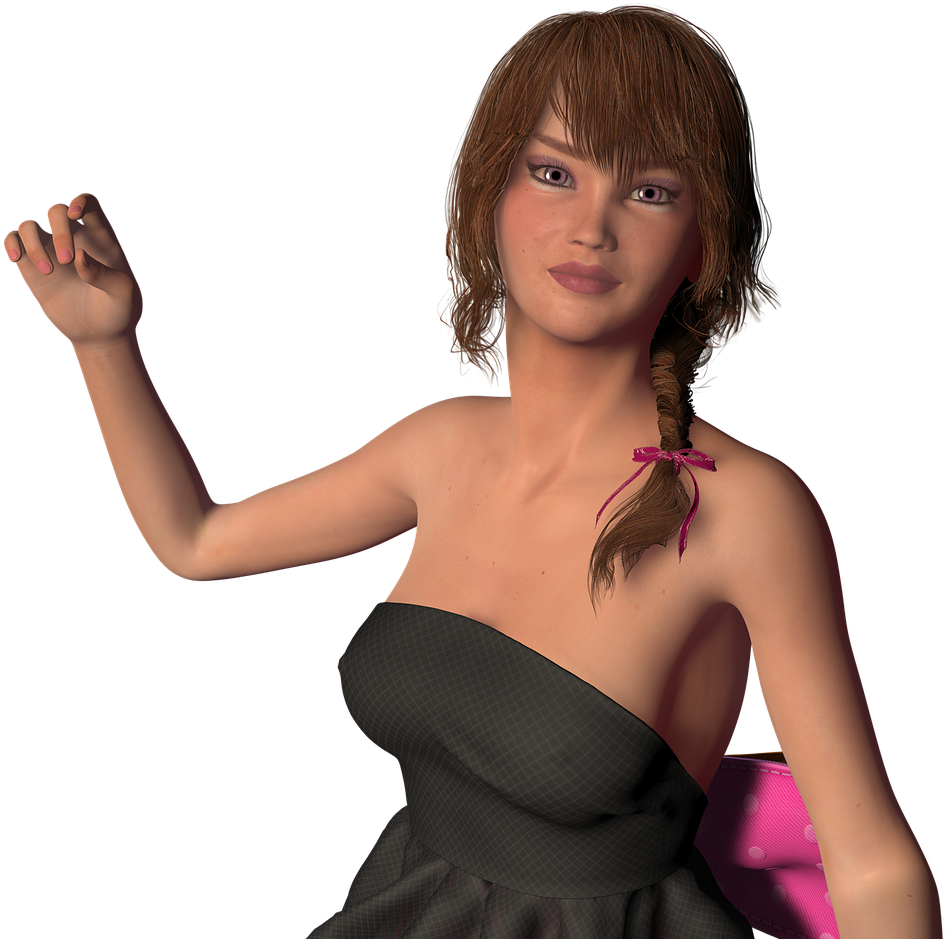 Femme Jolie Et Belle (1280x960), Png Download