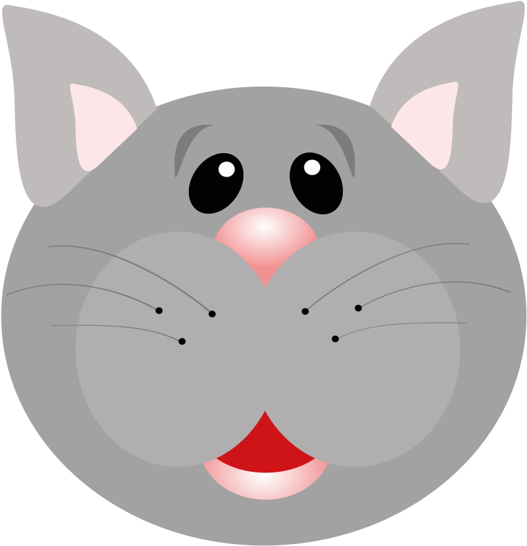 Baby Cat Face Png (800x800), Png Download