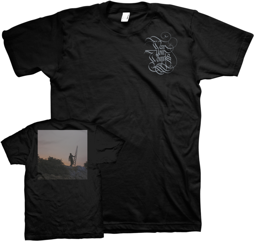 Wear Your Wounds "wyw Pocket" Black - Birds In Row T Shirt (900x900), Png Download