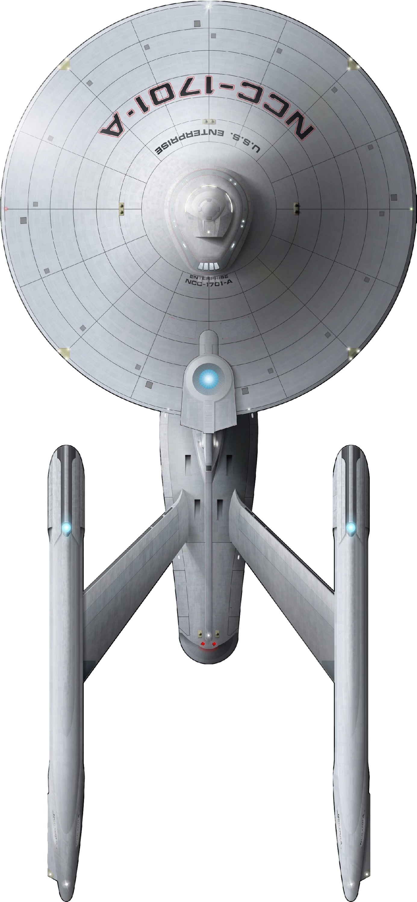 Uss Enterprise - Enterprise 1701-a Saucer Cube Ottoman (1384x3146), Png Download