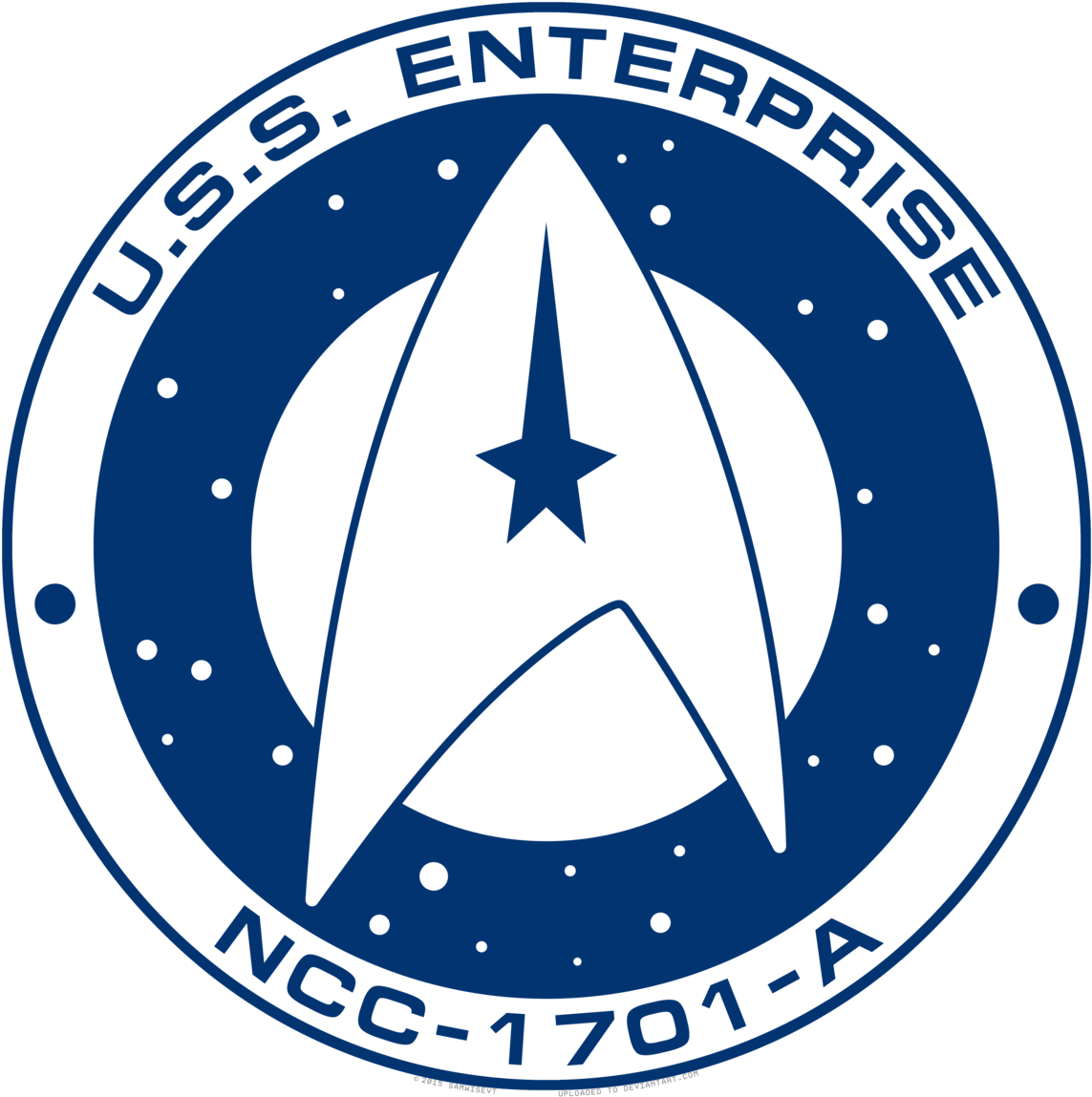 Trusted By - Uss Enterprise (ncc-1701) (1280x1280), Png Download