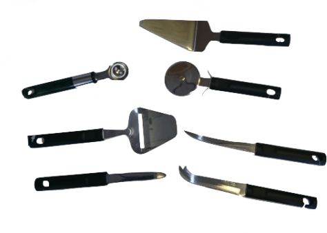 Mixed Kitchen Utensils - Cutting Tool (600x600), Png Download