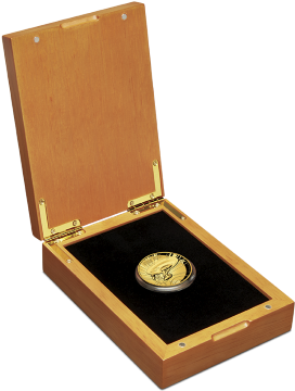 Image Back - 2017 Australian Koala 1oz Gold Proof High Relief Coin (323x400), Png Download