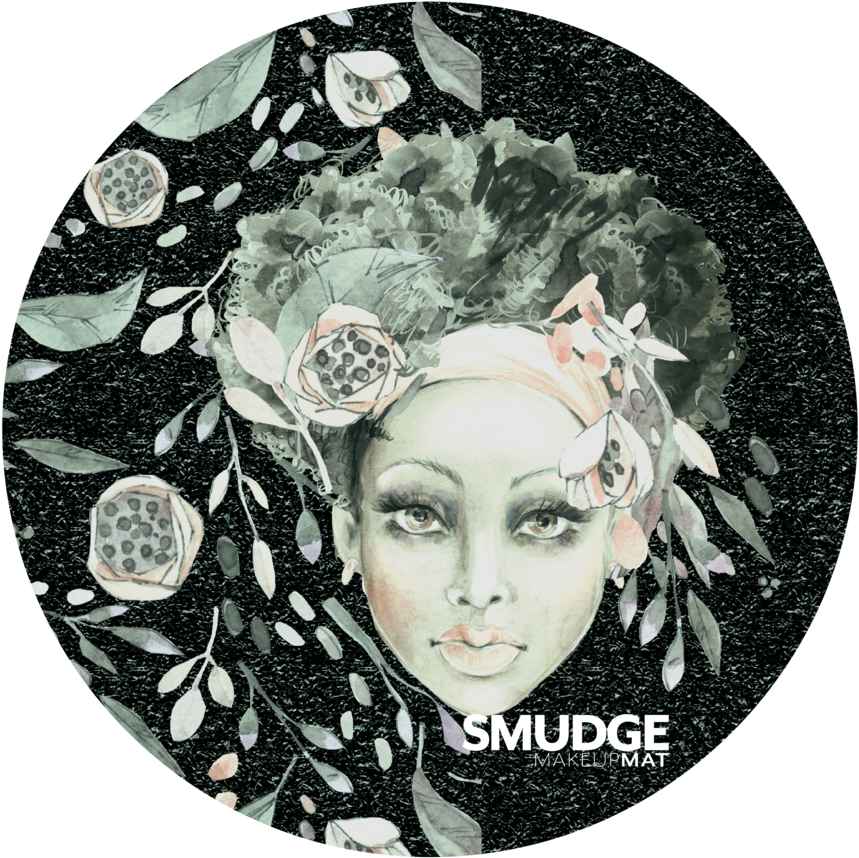 New Nola Mat Blackgirl Flower Mat Blackgirl Flower - New Orleans (1000x1000), Png Download