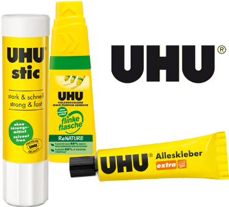 Il Borotalco - Uhu Flinke Fl. 40g Ohne Lös. Accessories (389x315), Png Download