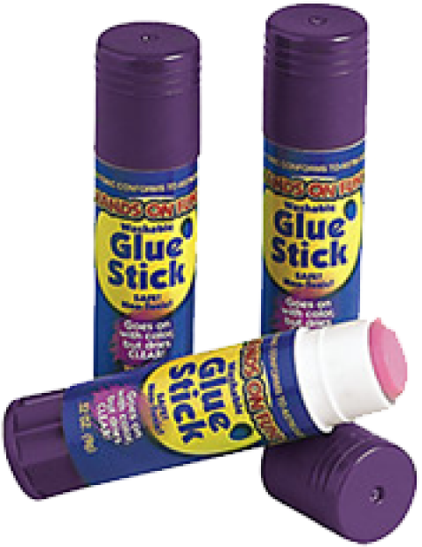Glue Sticks - Hands On Fun Glue Sticks (800x800), Png Download