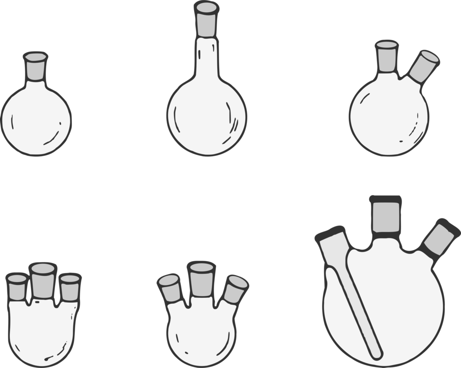 Round-bottom Flask Laboratory Flasks Chemistry Laboratory - Round Bottom Flask (938x750), Png Download