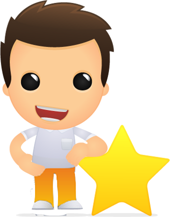 Office Worker Cartoon (340x434), Png Download