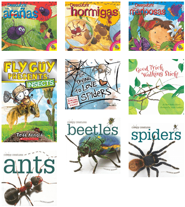 Multcolib School Corps Picks Insects And Spiders Grades - Fly Guy Presents: Insects (scholastic Reader, Level (436x448), Png Download