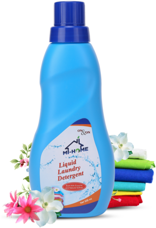 On & On Laundry Detergent Liquid , Packaging Size - Laundry Detergent (428x500), Png Download