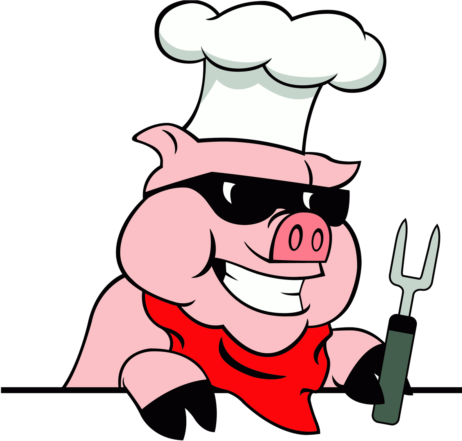 Texas Bbq Clip Art - Flying Pig Marathon (1589x1519), Png Download