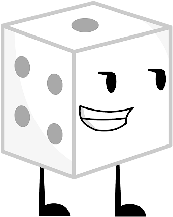 New Dice Body - Object Mayhem Dice (381x448), Png Download
