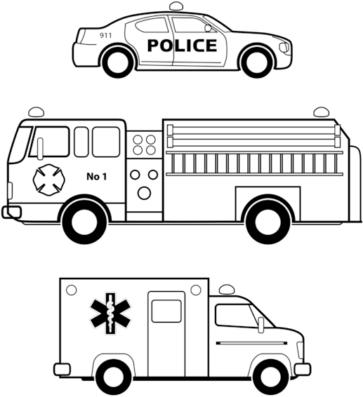 All Photo Png Clipart - Vehicles Black And White Clipart (619x750), Png Download