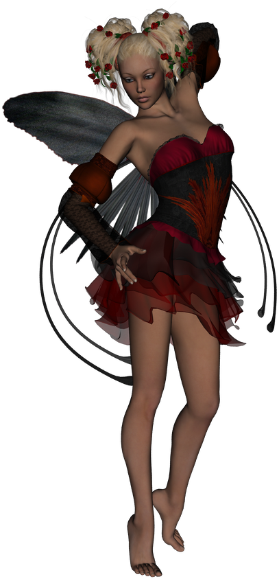 Fairy Png Desing - Transparent Fairy Png (770x875), Png Download