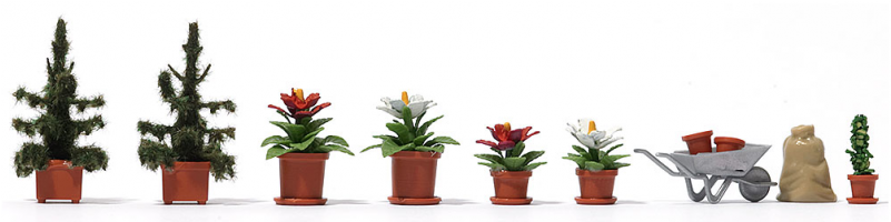 Busch 1235 Christmas Flower Set (800x800), Png Download