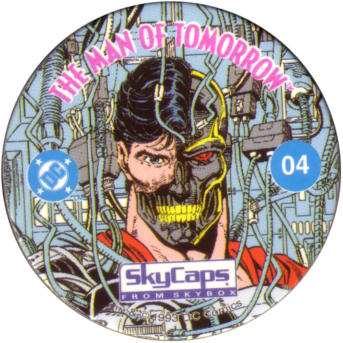 Skycaps > Dc Comics 04 The Man Of Tomorrow - Superman: The Man Of Tomorrow (500x500), Png Download