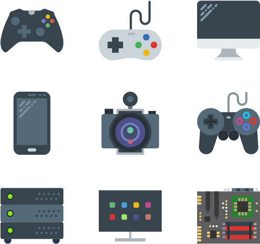 Technology Elements - Gadget Png (600x564), Png Download