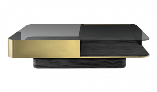 Lounge Coffee Table Red Edition Rectangular Black - Coffee Table (500x295), Png Download
