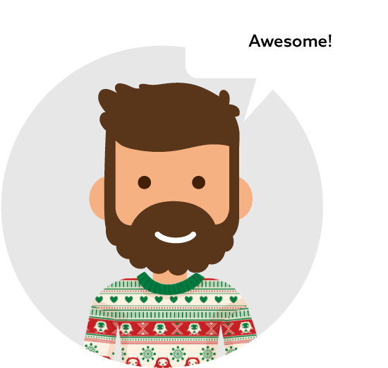 How Santa Uses Integration, Intelligence, And Apis - User (566x533), Png Download