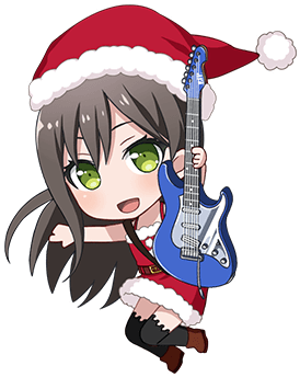 Tae Hanazono - Bandori Stickers (339x431), Png Download