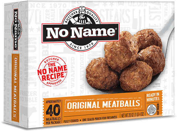 No Name® Original Meatballs - No Name Meatballs, Wild Rice - 20 Oz (800x592), Png Download