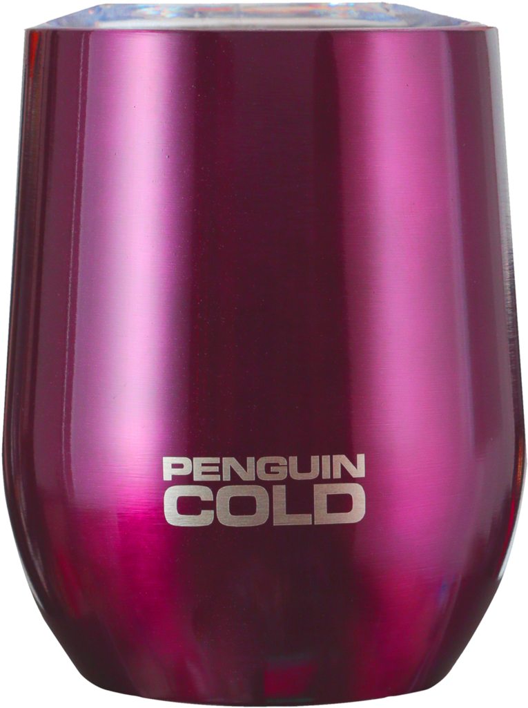 Fine Wine 12oz Penguin Cold Insulated Stainless Steel - Thermal Insulation (1024x1024), Png Download
