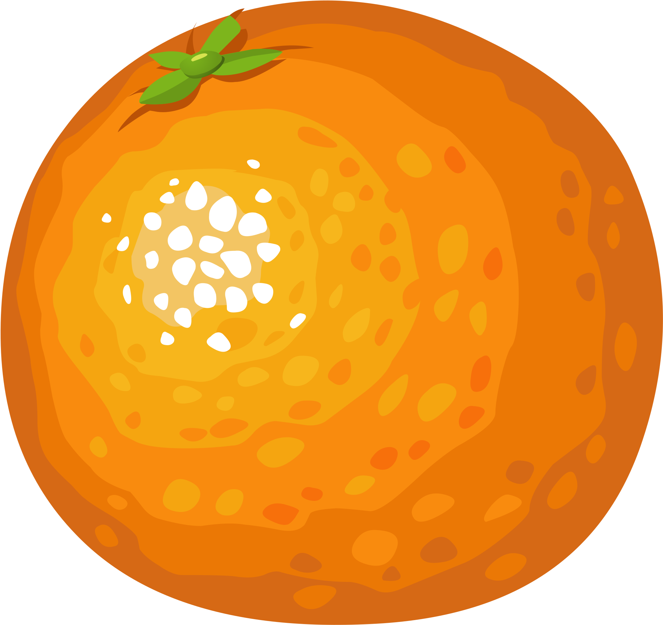This Free Icons Png Design Of Food Orange (2400x2400), Png Download