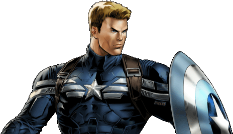 Captain The Avengers Png - Marvel Avengers Alliance Herolar (472x270), Png Download