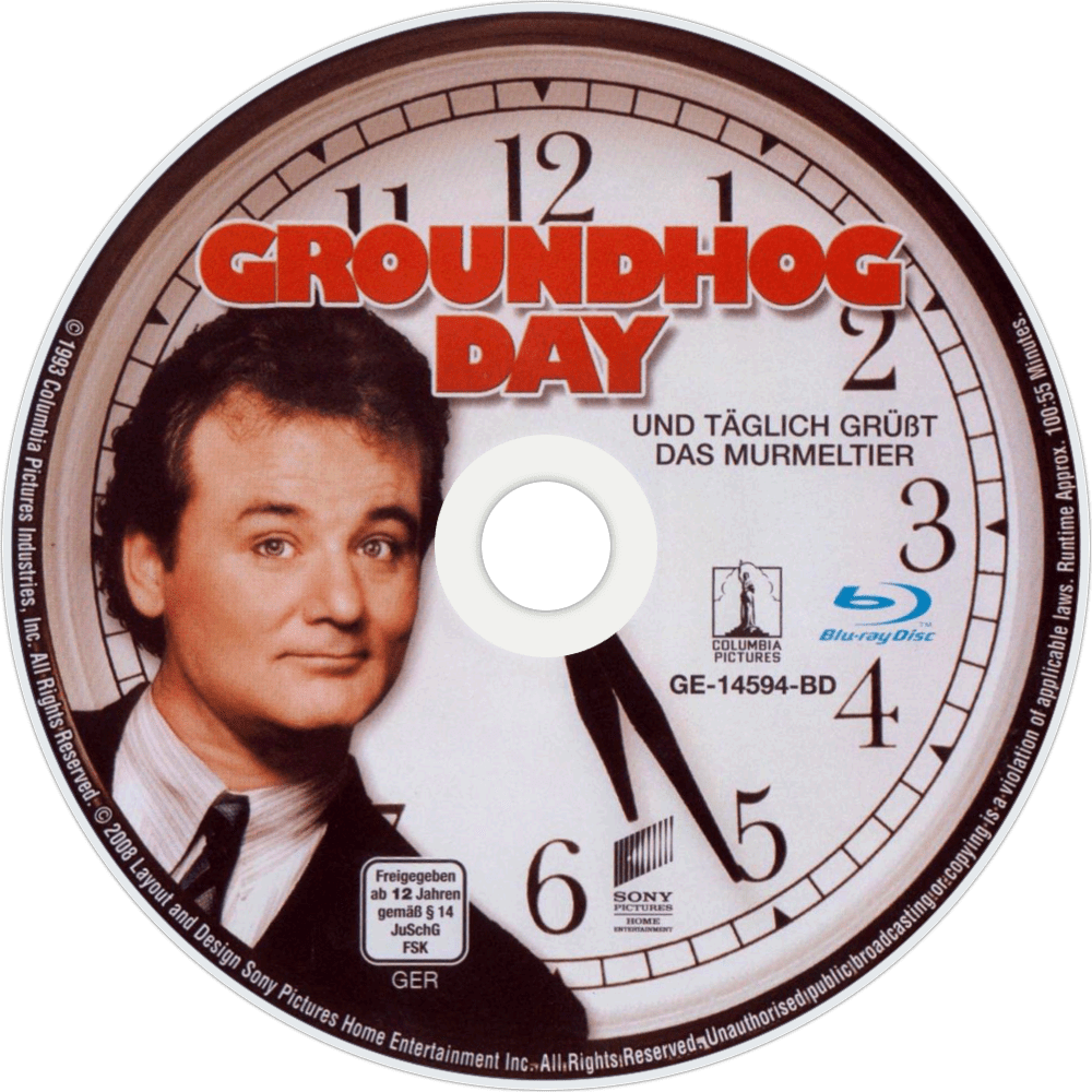 It's Groundhog Day Again And Again And Again Georgia - Groundhog Day (1000x1000), Png Download