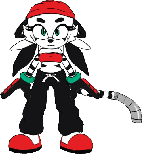 Jian The Tiger - Sonic Jian The Tiger (497x535), Png Download