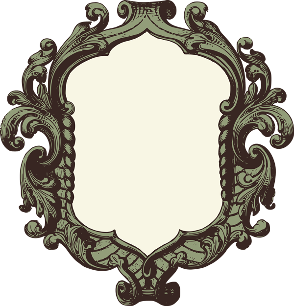 Vgosn Royalty Free Vintage Frame - Vintage Picture Frame Illustration (600x625), Png Download