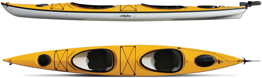 Previous - Tandem Touring Kayak (887x500), Png Download