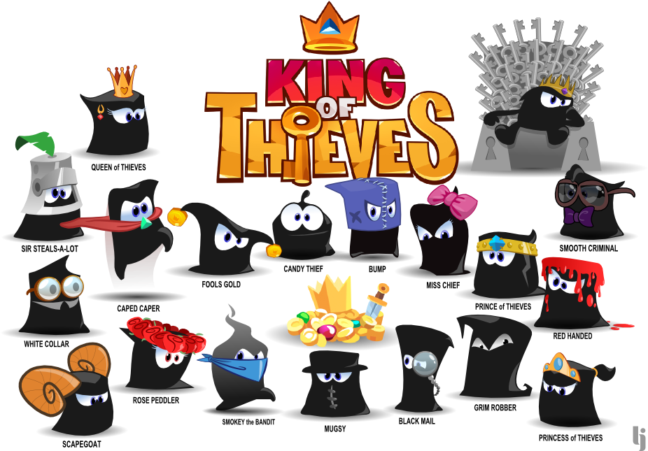 2egjmeq - King Of Thieves Thief (953x650), Png Download