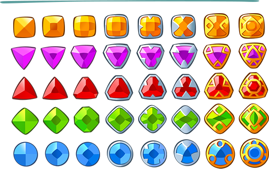 7nra64f - King Of Thieves Blue Gem (551x347), Png Download